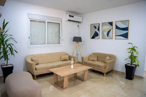 Quiet waiting area