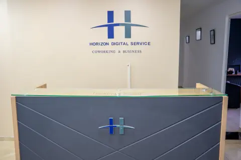 Front reception view